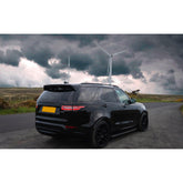 Land Rover Discovery 5 2017-2021 Rear Tailgate Number Plate Moulding St Look - Gloss Black